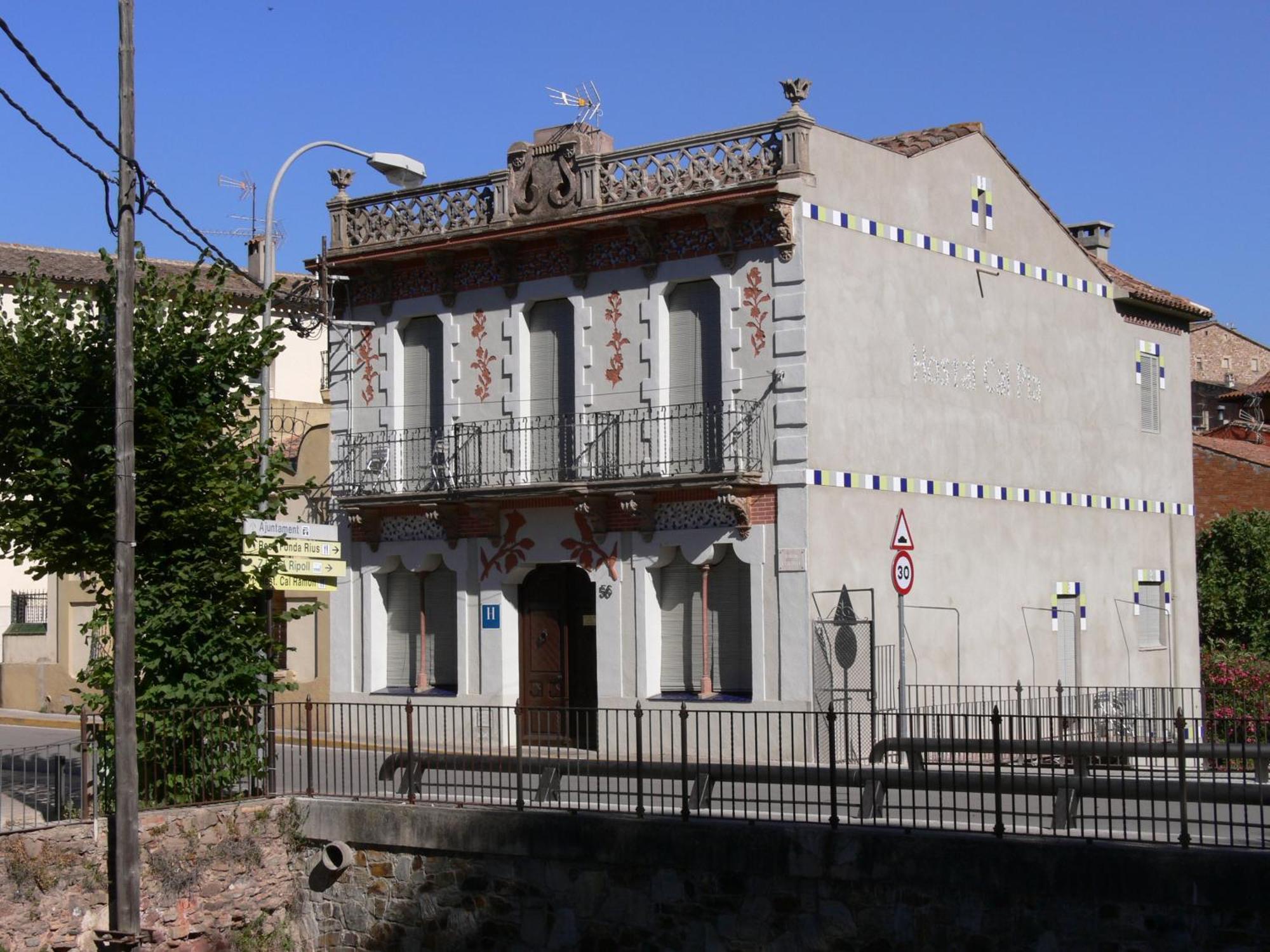 Hostal Cal Pla 산트 요렌스 사발 외부 사진